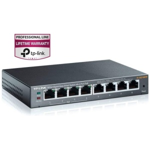 TP-Link 8-Portno Gigabit PoE Easy Smart Managed stikalo