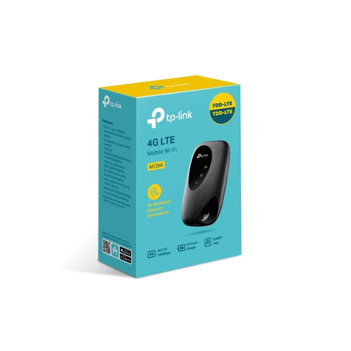 TP-Link 4G LTE Mobile Wi-Fi hotspot z baterijskim napajanjem M7200 - slika 4