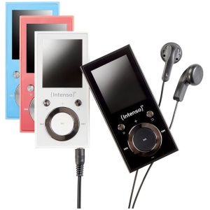 Intenso MP3 predvajalnik Video Scooter BT 16GB - roza