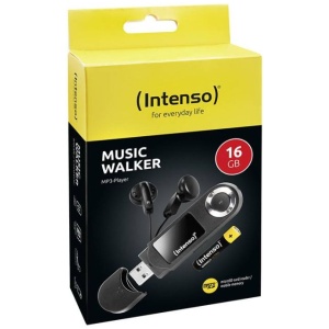 Intenso MP3 predvajalnik Music Walker 16GB - črn