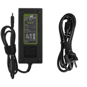 <p><b>Opis:</b></p><p>Kakovosten polnilec za Dell prenosnike z zaščito pred prepolnjenjem, nadtokovno zaščito, temperaturno zaščito in certifikati CE in RoHS.</p><p><b>Vsebina kompleta:</b><br></p><ul><li>1 x napajalnik za prenosnik</li><li>1 x napajalni kabel (EU)</li></ul><br><p><b>Originalne oznake:</b><br></p><ul><li>FA130PE1-00<br></li><li>DA130PM130</li><li>HA130PM130</li><li>6TTY6</li><li>0RN7NW</li><li>0V363H</li><li>332-1892</li><li>ADP-130EB</li></ul><br><p><b>Primerno za:</b></p>Dell:<br><ul><li>XPS 15 (9530), XPS 15 (9550),&nbsp;Inspiron 13 (7347), Inspiron 7348, Inspiron AIO 7459, Precision 15 5000 (5510), Precision 5520<br></li></ul><br><b>Lastnosti:</b><ul><li>Proizvajalec: Green Cell</li><li>Moč: 130 W</li><li>Barva: črna</li><li>Vhodna napetost: 100-240 V</li><li>Izhodna napetost: 19,5 V</li><li>Tok: 6,67 A</li><li>Priključek: 4,5 mm (zun. premer), 3,0 mm (notr. premer), 12 mm (dolžina), s centralnim pinom</li></ul><br>