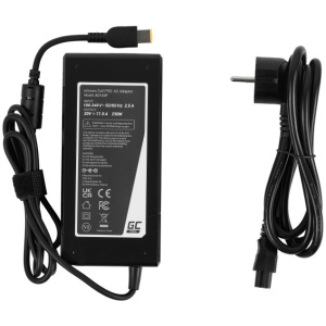 <p><b>Opis:</b></p><p>Kakovosten polnilec za prenosnike Lenovo z zaščito pred prepolnjenjem, nadtokovno zaščito, temperaturno zaščito in certifikatom RoHS.</p><p><b>Vsebina kompleta:</b><br></p><ul><li>1 x napajalnik za prenosnik</li><li>1 x napajalni kabel (EU)</li></ul><br><p><b>Originalne oznake:</b></p><ul><li>-</li></ul><br><p><b>Primerno za:</b></p><div>Lenovo:</div><div><ul><li>Legion Y520, Legion Y530, Legion Y540, Legion Y720, Legion Y730</li></ul><br></div><b>Lastnosti:</b><ul><li>Proizvajalec: Green Cell</li><li>Moč: 230 W</li><li>Barva: črna</li><li>Vhodna napetost: 100-240 V</li><li>Izhodna napetost: 20 V</li><li>Tok: 11,5 A</li><li>Priključek: pravokoten priključek (slim tip)</li></ul><br>