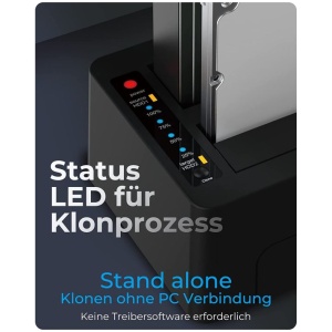 IcyBox IB-1232CL-U3 docking & clone postaja za 2