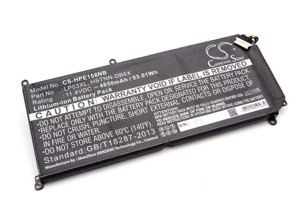 Baterija za HP Envy 15-AE015TX / Envy 15-AE016TX / Envy M6, LP03XL, 4650 mAh - slika 2