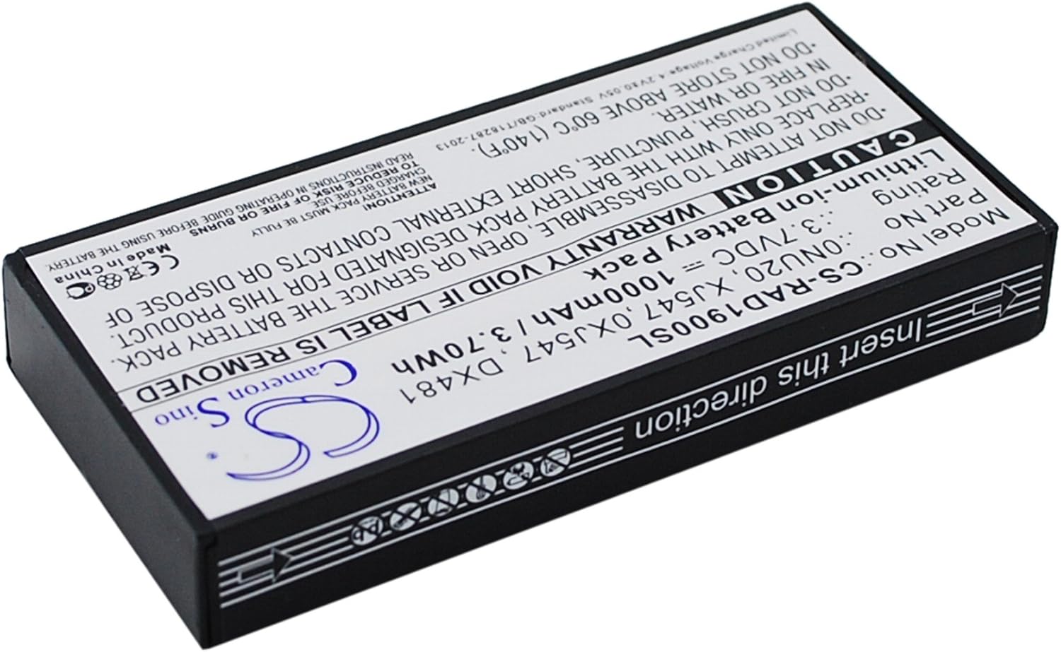 Baterija za Dell PowerEdge H700 / R300 / T300, 1000 mAh - slika 3