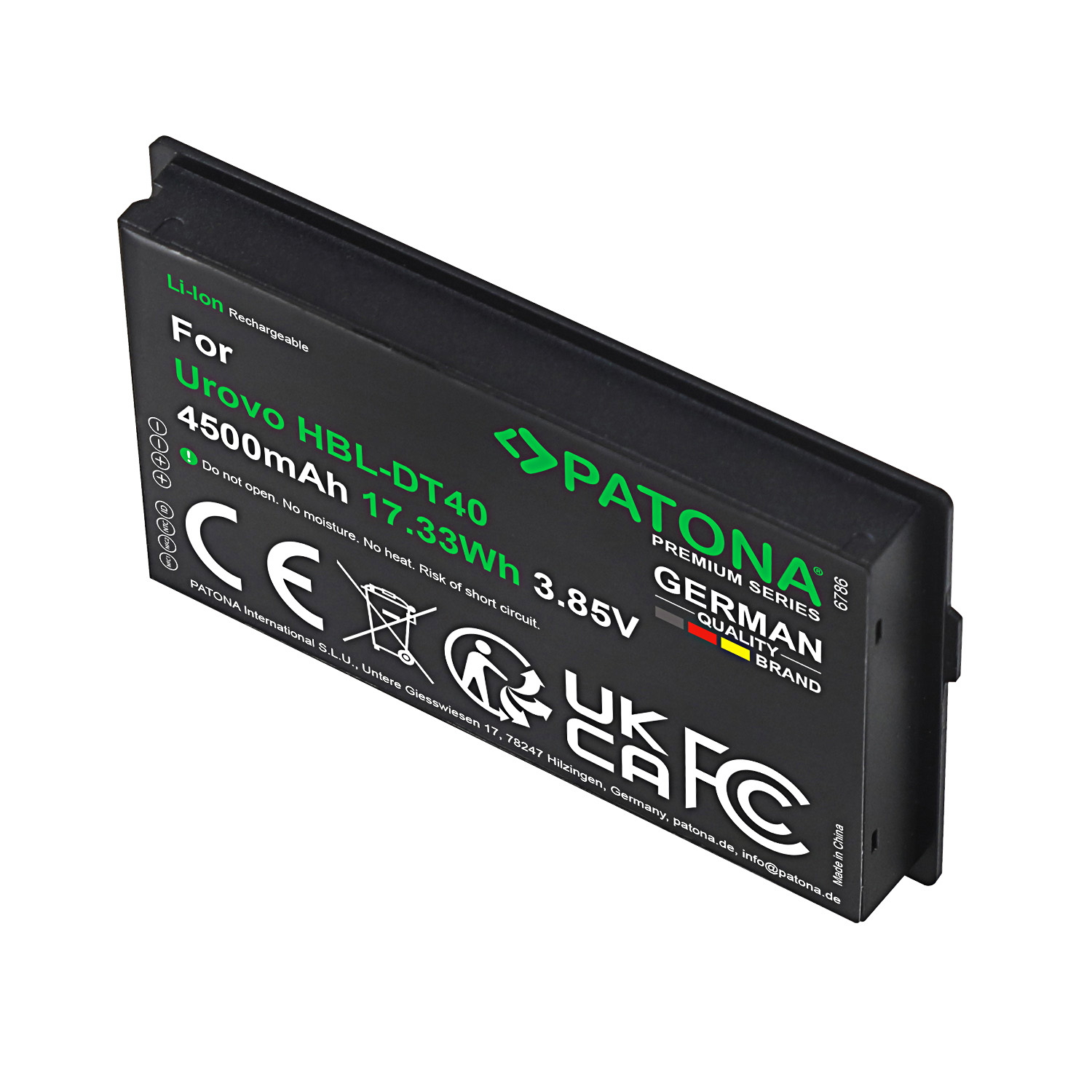 Baterija za Urovo DT40 / DT40SE, 4500 mAh - slika 3