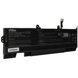 <br><b>Opis:</b><br><ul><li>Nadomestna baterija je izdelana po zasnovi in tehnologiji nemškega proizvajalca VHBW, kar zagotavlja odlično kvaliteto<br></li><li>Najsodobnejša tehnologija omogoča veliko ciklov polnjenja in praznjenja<br></li><li>Li-Polymer celice so prijazne okolju, obenem pa zagotavljajo delovanje brez spominskega učinka<br></li><li>Termično stikalo ščiti baterijske celice pred pregrevanjem, prenapolnitvijo in kratkim stikom<br></li><li>Visoka kapaciteta baterije, podaljšan čas delovanja pri mirovanju naprave, zelo počasno samopraznjenje<br></li><li>100% kompatibilnost z originalno baterijo</li><li>Baterijo polnimo z originalnim ali nadomestnim polnilcem</li><li>Certifikati CE in ROHS</li></ul><br><br><p><b>Originalne oznake:</b></p><ul><li><li>CC03056XL</li><li>CC03056XL-PL</li><li>CC03</li><li>CC03XL</li><li>CC03XL (Typ B)</li><li>HSTNN-DB9O</li><li>HSTNN-IB9W</li><li>HSTNN-UB8W</li><li>L77622-171</li><li>L77622-2C1</li><li>L77622-2C2</li><li>L77622-541</li><li>L77991-002</li><li>L77991-005</li></li></ul><br><br><p><b>Primerno za:</b></p><div >HP: </div><div><ul><li>ZBook Firefly 15 G7 Mobile Workstation, ZBook Firefly 15 G7 Series, ZBook Firefly 15 G8 Mobile Workstation, ZBook Firefly 15 G8 Series, ZBook Firefly 15.6 INCH G8 Mobile</li><li> EliteBook 855 G7, EliteBook 850 G7, EliteBook 850 G8, EliteBook 855 G8<br></li></ul><br></div><br><b>Lastnosti:</b><ul><li>Proizvajalec: VHBW</li><li>Vrsta: Li-Polymer</li><li>Napetost: 11,55 V</li><li>Kapaciteta: 4.400 mAh (50,6 Wh)</li></ul><br>