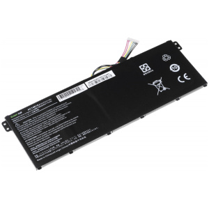 <b>Opis:</b><br><ul><li>Nadomestna baterija je izdelana po zasnovi in tehnologiji nemškega proizvajalca Patona, kar zagotavlja odlično kvaliteto<br></li><li>Najsodobnejša tehnologija omogoča veliko ciklov polnjenja in praznjenja<br></li><li>Li-Ion celice so prijazne okolju, obenem pa zagotavljajo delovanje brez spominskega učinka<br></li><li>Termično stikalo ščiti baterijske celice pred pregrevanjem, prenapolnitvijo in kratkim stikom<br></li><li>Visoka kapaciteta baterije, podaljšan čas delovanja pri mirovanju naprave, zelo počasno samopraznjenje<br></li><li>100% kompatibilnost z originalno baterijo</li><li>Baterijo polnimo z originalnim ali nadomestnim polnilcem</li><li>Certifikati CE in ROHS</li></ul><br><p><b>Originalne oznake:</b><br></p><ul><li>AC14B13J<br></li><li>AC14B18J</li><li>AC14B18J(3ICP5/57/80)</li><li>AC14B18K</li><li>KT.00403.024</li><li>KT.00403.028</li><li>KT.0040G.002</li><li>KT.0040G.004</li><li>KT.0040G.006</li><li>KT.0030G.004<br></li></ul><br><p><b>Primerno za:</b></p><ul></ul><br>Acer:<br><ul><li>Aspire 3 A315-53G-5968, Aspire 3 A315-55G, Aspire 3 A315-55G-31QD, Aspire 3 A315-55G-31ZA, Aspire 3 A315-55G-33L8, Aspire 3 A315-55G-53CJ, Aspire 3 A315-55G-53HX, Aspire 3 A315-55G-54V9, Aspire 3 A315-55G-54VH, Aspire 3 A315-55G-56FH, Aspire 3 A315-55G-57B4, Aspire 3 A315-55G-57JU, Aspire 3 A315-55G-57M4, Aspire 3 A315-55G-57XT, Aspire 3 A315-55G-57Y3, Aspire 3 A315-55G-59AE, Aspire 3 A315-55G-59U8, Aspire 3 A315-55G-59ZU, Aspire 3 A315-55G-74LX, Aspire 3 A315-55G-75SM, Aspire 3 A315-55G-505H, Aspire 3 A315-55G-508V, Aspire 3 A315-55G-517D, Aspire 3 A315-55G-525Q, Aspire 3 A315-55G-537A, Aspire 3 A315-55G-538Q, Aspire 3 A315-55G-541R, Aspire 3 A315-55G-550A, Aspire 3 A315-55G-550G, Aspire 3 A315-55G-572M, Aspire 3 A315-55G-589T, Aspire 3 A315-55G-3830, Aspire 3 A315-55G-5851, Aspire 3 A315-55G-T002, Aspire 11 C730, Aspire 11 CB3-111, Aspire 15 C910, Aspire 15 CB3-531, Aspire 15 CB3-571, Aspire E3, Aspire E3-111, Aspire E5-551G-T57G, Aspire E5-571-563B, Aspire E5-571P-59QA, Aspire E5-571P-363N, Aspire E5-711, Aspire E5-721, Aspire E5-731, Aspire E5-771, Aspire E5-771G, Aspire E11, Aspire E15, Aspire E15 ES1-512, Aspire ES1-111-C1ZM, Aspire ES1-111M-C40S, Aspire ES1-511-28UU, Aspire ES1-511-A12C/F, Aspire ES1-511-C1MS, Aspire ES1-511-C3M3, Aspire ES1-511-C4TC, Aspire ES1-511-C6KW, Aspire ES1-511-C7QA, Aspire ES1-511-C8GU, Aspire ES1-511-C8L8, Aspire ES1-511-C9P8, Aspire ES1-511-C9XB, Aspire ES1-511-C35Q, Aspire ES1-511-C59V, Aspire ES1-511-C227, Aspire ES1-511-C723, Aspire ES1-512-C0QB, Aspire ES1-512-C065, Aspire ES1-512-C1UE, Aspire ES1-512-C2BF, Aspire ES1-512-C3V1, Aspire ES1-512-C3V7, Aspire ES1-512-C3X9, Aspire ES1-512-C4DW, Aspire ES1-512-C4T5, Aspire ES1-512-C9KB, Aspire ES1-512-C50S, Aspire ES1-512-C89Y, Aspire ES1-512-C94D, Aspire ES1-512-P8YZ, Aspire ES1-512-P18H, Aspire ES1-512-P36E, Aspire ES1-512-P97C, Aspire ES1-523-20DG, Aspire ES1-523-21EW, Aspire ES1-523-24HN, Aspire ES1-523-25SD, Aspire ES1-523-26EF, Aspire ES1-523-28GQ, Aspire ES1-523-41GH, Aspire ES1-523-44LU, Aspire ES1-523-47XW, Aspire ES1-523-49C0, Aspire ES1-523-67SK, Aspire ES1-523-68NA, Aspire ES1-523-69WD, Aspire ES1-523-80JL, Aspire ES1-523-81JN, Aspire ES1-523-81VF, Aspire ES1-523-82ZR, Aspire ES1-523-83X9, Aspire ES1-523-85HB, Aspire ES1-523-85WM, Aspire ES1-523-85ZV, Aspire ES1-523-86GJ, Aspire ES1-523-87ME, Aspire ES1-523-87Q4, Aspire ES1-523-231L, Aspire ES1-523-499, Aspire ES1-523-499J, Aspire ES1-523-697T, Aspire ES1-523-835N, Aspire ES1-523-887J, Aspire ES1-523-895K, Aspire ES1-523-2766, Aspire ES1-523-4261, Aspire ES1-523-4329, Aspire ES1-523-6312, Aspire ES1-523-8564, Aspire ES1-523-N14D, Aspire ES1-524, Aspire ES1-524-21RZ, Aspire ES1-524-24V7, Aspire ES1-524-26PX, Aspire ES1-524-66EE, Aspire ES1-524-90JM, Aspire ES1-524-92ST, Aspire ES1-524-93KE, Aspire ES1-524-94UK, Aspire ES1-524-95P9, Aspire ES1-524-96DH, Aspire ES1-524-97H3, Aspire ES1-524-97JM, Aspire ES1-524-97L7, Aspire ES1-524-98L1, Aspire ES1-524-98UA, Aspire ES1-524-99UN, Aspire ES1-524-220P, Aspire ES1-524-244B, Aspire ES1-524-291C, Aspire ES1-524-682S, Aspire ES1-524-905J, Aspire ES1-524-910T, Aspire ES1-524-926U, Aspire ES1-524-993P, Aspire ES1-524-997Q, Aspire ES1-524-9194, Aspire ES1-524-9272, Aspire ES1-524-9500, Aspire ES1-531-C76M, Aspire ES1-532G, Aspire ES1-532G-4PDA, Aspire ES1-532G-C2ML, Aspire ES1-532G-C3WX, Aspire ES1-532G-C6A0, Aspire ES1-532G-C6LU, Aspire ES1-532G-C9FZ, Aspire ES1-532G-C9RG, Aspire ES1-532G-P0UN, Aspire ES1-532G-P1B3, Aspire ES1-532G-P1L4, Aspire ES1-532G-P1Q4, Aspire ES1-532G-P1WD, Aspire ES1-532G-P2D3, Aspire ES1-532G-P2LW, Aspire ES1-532G-P2XE, Aspire ES1-532G-P4FW, Aspire ES1-532G-P4XZ, Aspire ES1-532G-P8DL, Aspire ES1-532G-P8G8, Aspire ES1-532G-P8HS, Aspire ES1-532G-P8J4, Aspire ES1-532G-P8WT, Aspire ES1-532G-P8ZW, Aspire ES1-532G-P29N, Aspire ES1-532G-P47B, Aspire ES1-532G-P47R, Aspire ES1-532G-P76H, Aspire ES1-532G-P512, Aspire ES1-533, Aspire ES1-533-C0PS, Aspire ES1-533-C1D8, Aspire ES1-533-C1X4, Aspire ES1-533-C2UM, Aspire ES1-533-C3A1, Aspire ES1-533-C3ER, Aspire ES1-533-C3Q9, Aspire ES1-533-C3VD, Aspire ES1-533-C4PK, Aspire ES1-533-C6PG, Aspire ES1-533-C7F9, Aspire ES1-533-C7M8, Aspire ES1-533-C8AE, Aspire ES1-533-C8K9, Aspire ES1-533-C9D0, Aspire ES1-533-C9UK, Aspire ES1-533-C19X, Aspire ES1-533-C22B, Aspire ES1-533-C27U, Aspire ES1-533-C41K, Aspire ES1-533-C47V, Aspire ES1-533-C55P, Aspire ES1-533-C72X, Aspire ES1-533-C79C, Aspire ES1-533-C877, Aspire ES1-533-P0VG, Aspire ES1-533-P1AW, Aspire ES1-533-P1YQ, Aspire ES1-533-P3PU, Aspire ES1-533-P5QH, Aspire ES1-533-P5SY, Aspire ES1-533-P6NL, Aspire ES1-533-P7WA, Aspire ES1-533-P8Y7, Aspire ES1-533-P8ZH, Aspire ES1-533-P9C3, Aspire ES1-533-P9CR, Aspire ES1-533-P9CX, Aspire ES1-533-P9HK, Aspire ES1-533-P9XH, Aspire ES1-533-P20Z, Aspire ES1-533-P21L, Aspire ES1-533-P25N, Aspire ES1-533-P55B, Aspire ES1-533-P65C, Aspire ES1-533-P86B, Aspire ES1-533-P97Y, Aspire ES1-533-P98X, Aspire ES1-533-P205, Aspire ES1-533-P270, Aspire ES1-533-P550, Aspire ES1-533-P840, Aspire R7-371T, Aspire V3, Aspire V3-111, Aspire V3-111P, Aspire V3-112P, Aspire V3-331, Aspire V3-371, Aspire V5, Aspire V5-122, Aspire V5-122P, Aspire V5-132, Aspire V5-132P, Aspire es1-331-c8pg<br></li><li>Chromebook 11 CB3-111, Chromebook 11 CB3-111-C0B7, Chromebook 11 CB3-111-C1RS, Chromebook 11 CB3-111-C2WP, Chromebook 11 CB3-111-C3VG, Chromebook 11 CB3-111-C4FC, Chromebook 11 CB3-111-C4GD, Chromebook 11 CB3-111-C4P2, Chromebook 11 CB3-111-C5D3, Chromebook 11 CB3-111-C6NE, Chromebook 11 CB3-111-C6SG, Chromebook 11 CB3-111-C8U3, Chromebook 11 CB3-111-C8UB, Chromebook 11 CB3-111-C9DJ, Chromebook 11 CB3-111-C9PJ, Chromebook 11 CB3-111-C61U, Chromebook 11 CB3-111-C670, Chromebook 11 CB3-111-C999, Chromebook 13, Chromebook 13 CB5-311, Chromebook CB5-311, Chromebook E5-551G-T57G, Chromebook E5-571-563B, Chromebook E5-571P-59QA, Chromebook E5-571P-363N, Chromebook ES1-111M-C40S, Chromebook ES1-511-C59V, Chromebook ES1-511-C723</li><li>Extensa 2530-31EQ, Extensa 2530-38AE, Extensa 2530-C08T, Extensa 2530-P86Y</li><li>Spin 5 (SP513-52)</li><li>Swift 3, Swift 3 S40-10-50J5, Swift 3 S40-10-52AS, Swift 3 S40-10-54ER, Swift 3 S40-10-54NX, Swift 3 S40-10-59WW, Swift 3 SF314-52G-55XD, Swift 3 SF314-52G-84K7, Swift 3 SP314-51, Swift 3 SP314-51-564Y, Swift 3 SP314-51-M90J</li><li>Travelmate B115, Travelmate B115-M B115-MP, Travelmate B115-MP, Travelmate P236, Travelmate P276, Travelmate X349, Travelmate X359</li></ul><br>Gateway:<br><ul><li>NE512</li></ul><br><b>Lastnosti:</b><ul><li>Proizvajalec: VHBW</li><li>Barva: črna</li><li>Vrsta: Li-Polymer</li><li>Napetost: 11,4 V</li><li>Kapaciteta: 2.100 mAh (24 Wh)</li></ul><br>