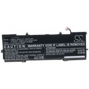 <br><b>Opis:</b><br><ul><li>Nadomestna baterija je izdelana po zasnovi in tehnologiji nemškega proizvajalca VHBW, kar zagotavlja odlično kvaliteto<br></li><li>Najsodobnejša tehnologija omogoča veliko ciklov polnjenja in praznjenja<br></li><li>Li-Polymer celice so prijazne okolju, obenem pa zagotavljajo delovanje brez spominskega učinka<br></li><li>Termično stikalo ščiti baterijske celice pred pregrevanjem, prenapolnitvijo in kratkim stikom<br></li><li>Visoka kapaciteta baterije, podaljšan čas delovanja pri mirovanju naprave, zelo počasno samopraznjenje<br></li><li>100% kompatibilnost z originalno baterijo</li><li>Baterijo polnimo z originalnim ali nadomestnim polnilcem</li><li>Certifikati CE in ROHS</li></ul><br><br><p><b>Originalne oznake:</b></p><ul><li>928372-856</li><li>928427-271</li><li>928427-272</li><li>HSTNN-DB8H</li><li>YB06084XL</li><li>YB06XL</li></ul><br><br><p><b>Primerno za:</b></p><div >HP: </div><div><ul><li>Spectre X360 15-CH000NA, Spectre X360 15-CH000NB, Spectre X360 15-CH000ND, Spectre X360 15-CH000NF, Spectre X360 15-CH000NO, Spectre X360 15-CH000TX, Spectre X360 15-CH000UR, Spectre X360 15-CH001NB, Spectre X360 15-CH001NC, Spectre X360 15-CH001NF, Spectre X360 15-CH001NG, Spectre X360 15-CH001NO, Spectre X360 15-CH001UR, Spectre X360 15-CH002NB, Spectre X360 15-CH002NC, Spectre X360 15-CH002NF, Spectre X360 15-CH002NG, Spectre X360 15-CH002NO, Spectre X360 15-CH002TX, Spectre X360 15-CH002UR, Spectre X360 15-CH003NF, Spectre X360 15-CH003NG, Spectre X360 15-CH003NO, Spectre X360 15-CH003TX, Spectre X360 15-CH003UR, Spectre X360 15-CH004NA, Spectre X360 15-CH004NB, Spectre X360 15-CH004NC, Spectre X360 15-CH004NF, Spectre X360 15-CH004NG, Spectre X360 15-CH004NL, Spectre X360 15-CH004NO, Spectre X360 15-CH004UR, Spectre X360 15-CH005NA, Spectre X360 15-CH005NF, Spectre X360 15-CH005NG, Spectre X360 15-CH005NO, Spectre X360 15-CH005TX, Spectre X360 15-CH005UR, Spectre X360 15-CH006NA, Spectre X360 15-CH006NF, Spectre X360 15-CH006NG, Spectre X360 15-CH006NO, Spectre X360 15-CH006TX, Spectre X360 15-CH007NA, Spectre X360 15-CH007NF, Spectre X360 15-CH007NG, Spectre X360 15-CH007TX, Spectre X360 15-CH008CA, Spectre X360 15-CH008NA, Spectre X360 15-CH008NC, Spectre X360 15-CH008NG, Spectre X360 15-CH008TX, Spectre X360 15-CH009NG, Spectre X360 15-CH009TX, Spectre X360 15-CH010CA, Spectre X360 15-CH010ND, Spectre X360 15-CH010NG, Spectre X360 15-CH010TX, Spectre X360 15-CH011DX, Spectre X360 15-CH011NF, Spectre X360 15-CH011NO, Spectre X360 15-CH011NR, Spectre X360 15-CH012NF, Spectre X360 15-CH012NR, Spectre X360 15-CH013TX, Spectre X360 15-CH015ND, Spectre X360 15-CH020ND, Spectre X360 15-CH025ND, Spectre X360 15-CH030NZ, Spectre X360 15-CH031NG, Spectre X360 15-CH032NG, Spectre X360 15-CH034NG, Spectre X360 15-CH040NZ, Spectre X360 15-CH050NZ, Spectre X360 15-CH054NA, Spectre X360 15-CH055NA, Spectre X360 15-CH060NZ, Spectre X360 15-CH070NZ, Spectre X360 15-CH075NR, Spectre X360 15-CH090NZ, Spectre X360 15-CH099NA</li></ul><br></div><br><b>Lastnosti:</b><ul><li>Proizvajalec: VHBW</li><li>Vrsta: Li-Polymer</li><li>Napetost: 11,55 V</li><li>Kapaciteta: 7.150 mAh (82,58 Wh)</li></ul><br>