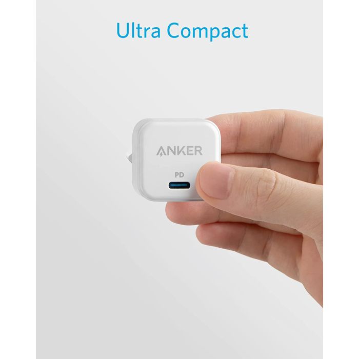 Anker Powerport III 20W USB-C stenski polnilec - slika 2