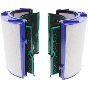 <p>Komplet nadomestnih filtrov za sesalnike Dyson.</p><p><b>Vsebina kompleta:</b></p><ul><li>1 x HEPA filter</li><li>1 x filter z aktivnim ogljem</li></ul><br><b>Originalne oznake:</b><br><ul><li><li>969048-01</li><li>969048-02</li><li>969048-03</li><li>968707-04</li><li>968707-05</li><li>968708-04</li><li>968708-05</li></li></ul><br><p><b>Primerno za:</b></p>Dyson:&nbsp;<br><ul><li>Pure Cool DP04, Pure Cool DP05, Pure Hot+Cool HP04, Pure Hot+Cool HP05,&nbsp;Pure Cool TP04, Pure Cool TP05</li></ul><br><br><b>Lastnosti:</b><ul><li>Proizvajalec: Patona</li></ul><br>