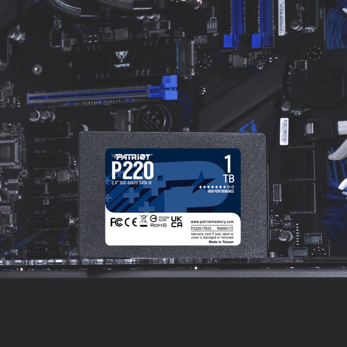 Patriot P220 1TB SSD SATA 3 2.5 - slika 2