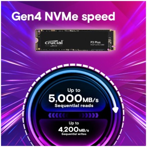 Crucial P3 Plus 2TB 3D NAND NVMe PCIe M.2 SSD