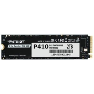 Patriot P410 2TB M.2 NVMe SSD PCIe Gen 4 x4