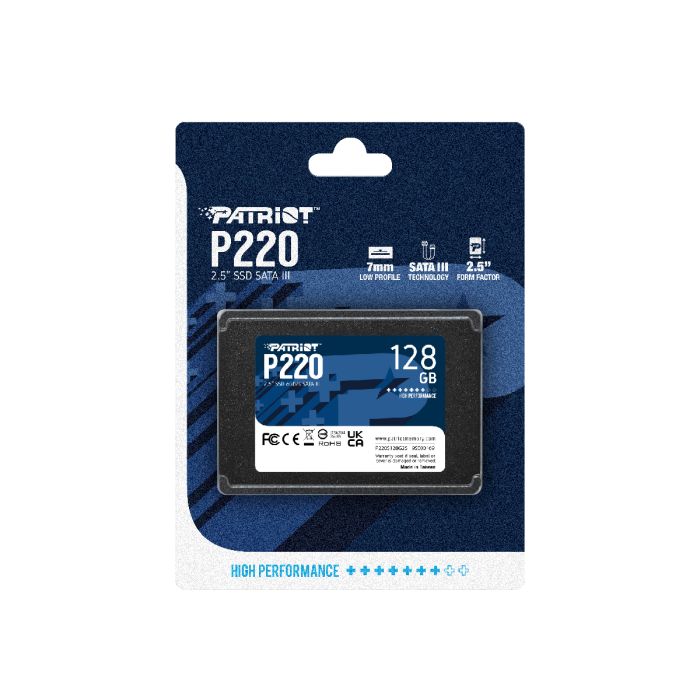 Patriot P220 128GB SSD SATA 3 2.5 - slika 3