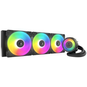 ARCTIC LIQUID FREEZER III PRO 420mm A-RGB vodno hlajenje za INTEL/AMD procesorje (črn)