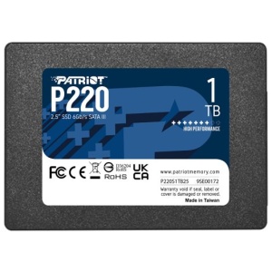 Patriot P220 1TB SSD SATA 3 2.5
