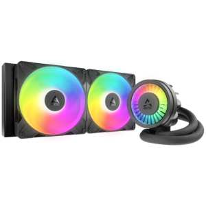 ARCTIC LIQUID FREEZER III PRO 280mm A-RGB vodno hlajenje za INTEL/AMD procesorje (črn)