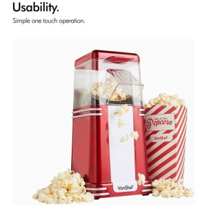 Vonshef retro aparat za pripravo pokovke | E-specialisti.si