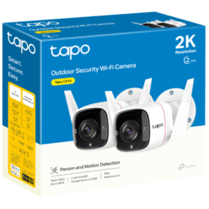 TP-link zunanja Wi-Fi varnostna kamera Tapo C310P2 V2 - set 2kom | E-specialisti.si