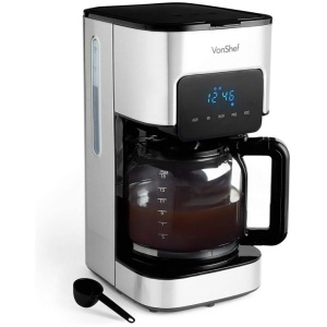 VonShef 1.5L filter aparat za kavo nerjaveče jeklo | E-specialisti.si
