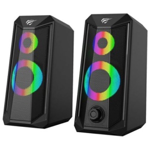 HAVIT Gamenote računalniški zvočniki z LED osvetlitvijo SK202