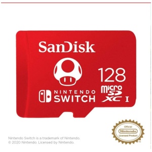 SanDisk microSDXC card for Nintendo Switch 128GB