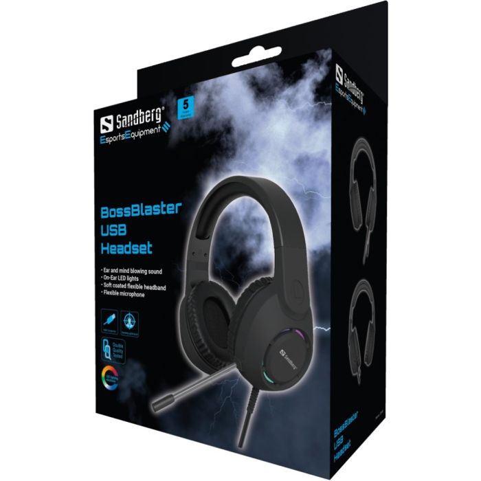 Sandberg BossBlaster USB Headset gaming naglavne slušalke - slika 3