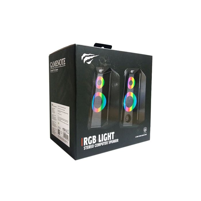 HAVIT Gamenote računalniški zvočniki z LED osvetlitvijo SK202 - slika 4