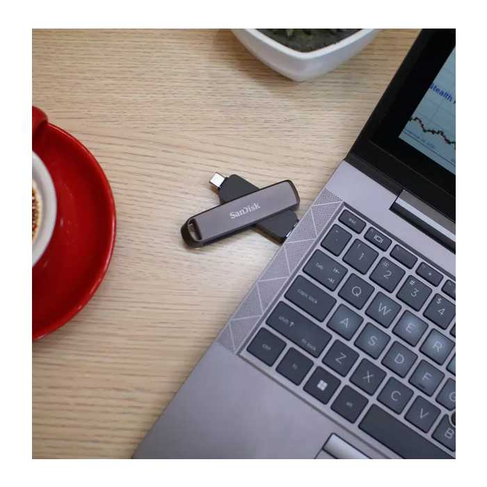 SanDisk 512GB Extreme PRO Dual Drive USB-C/A 3.2 USB ključ - slika 4