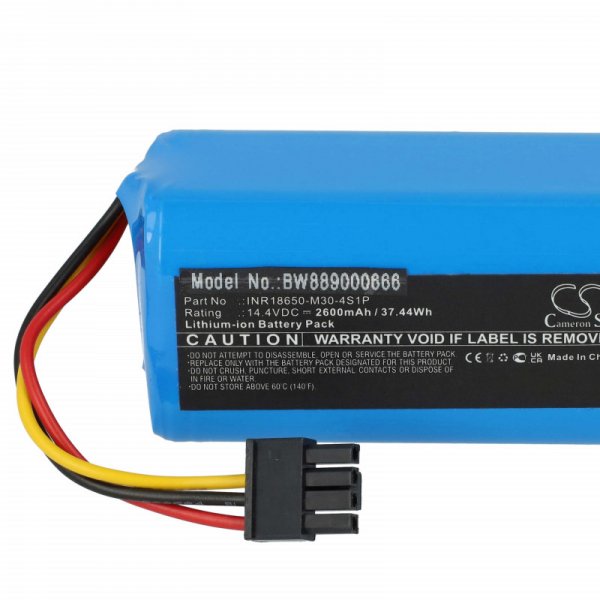 Baterija za Proscenic M8 / M8 PRo, 2600 mAh - slika 3