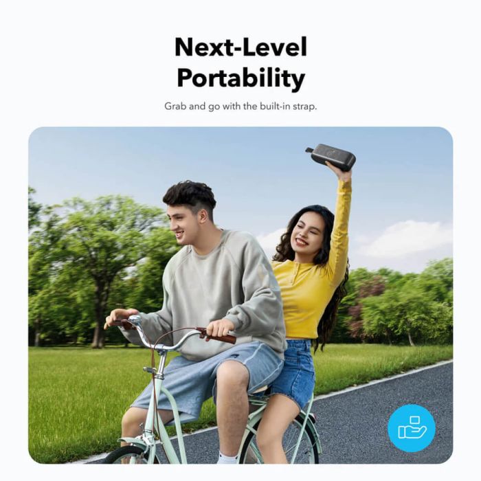 Anker Soundcore prenosni Bluetooth zvočnik Motion 100, moder - slika 3