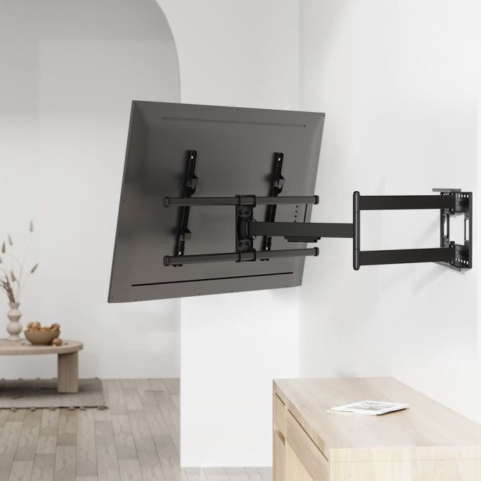 VonHaus 40-80 inčni Full Motion TV nosilec za na steno - slika 4