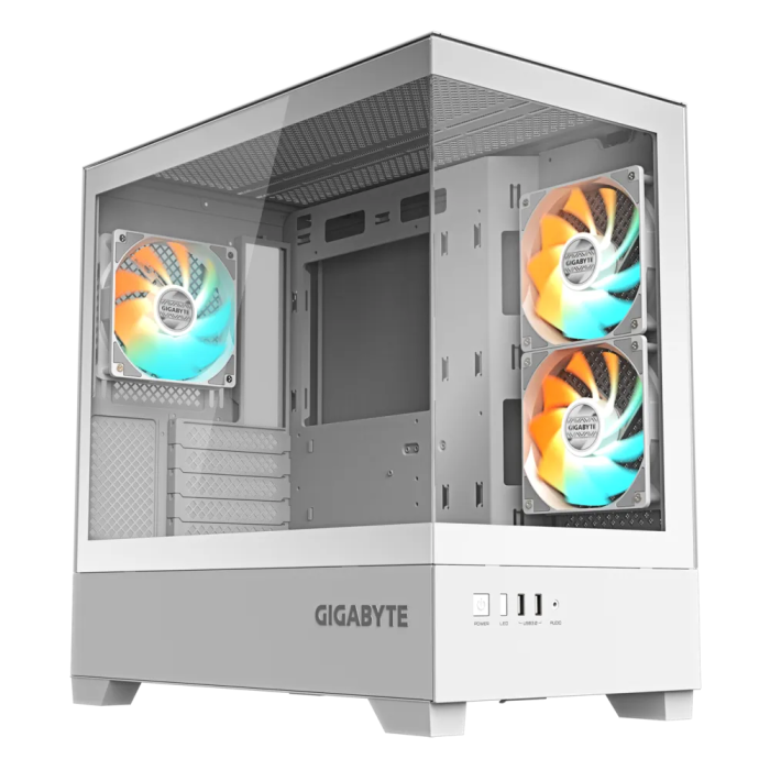 Gigabyte C201 PANORAMIC ICE ATX RGB osvetljeno ohišje