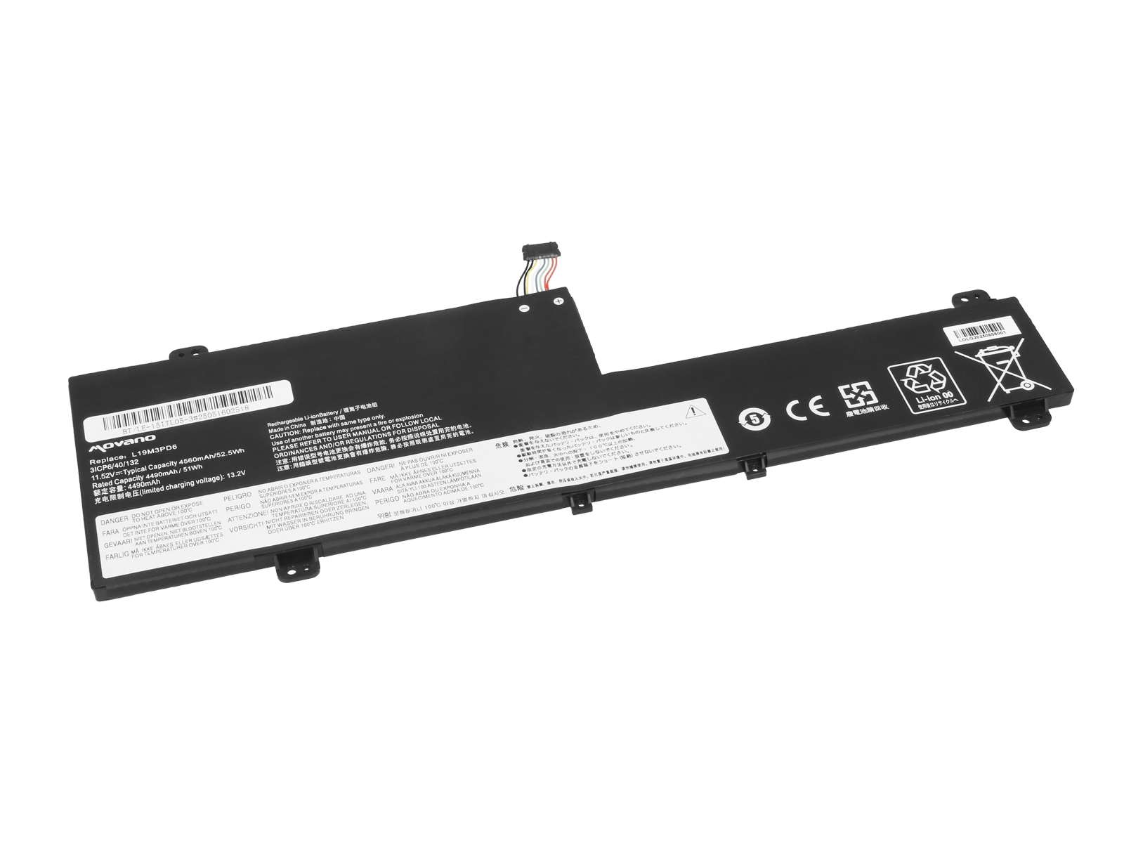 Baterija za Lenovo Flex 5 14 / Flex 5 15, 4560 mAh - slika 2