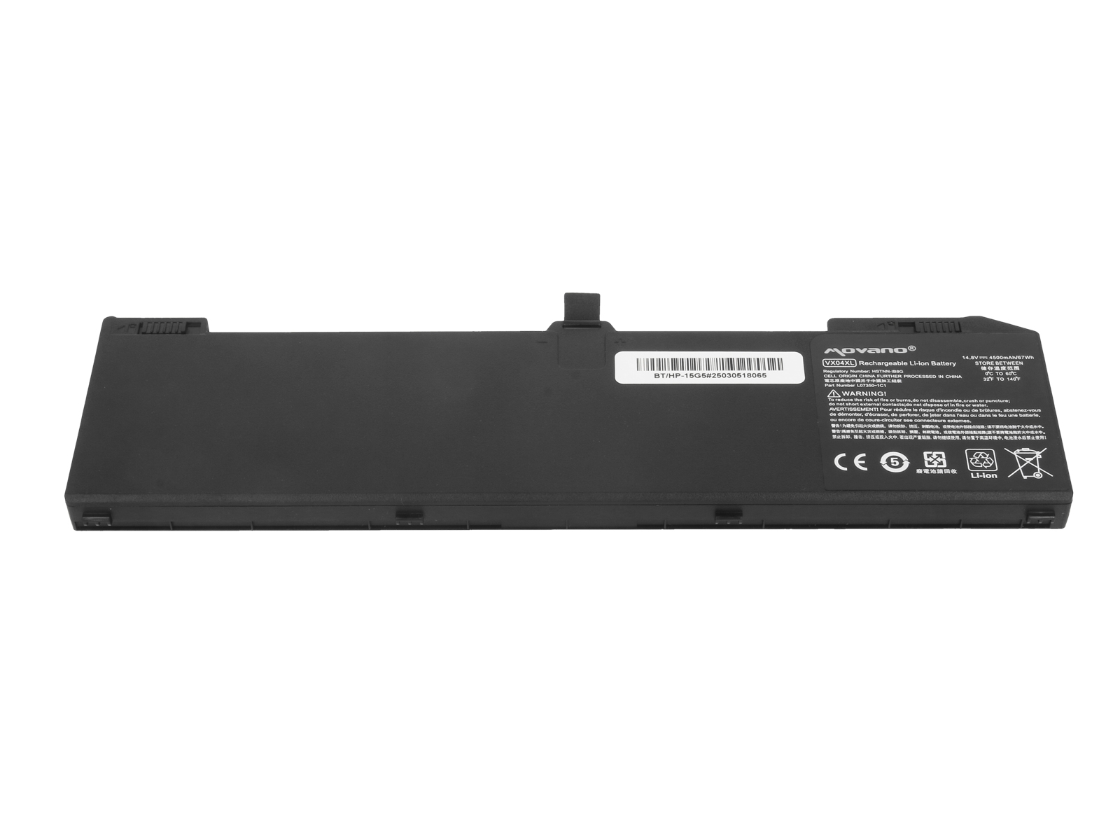 Baterija za HP ZBook 15 G5 / 15 G6, VX04XL, 4500 mAh - slika 3