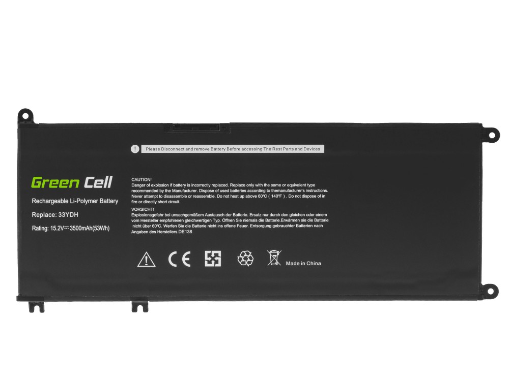 Baterija za Dell Inspiron 3579 / 5587 / 7588, 3400 mAh - slika 3