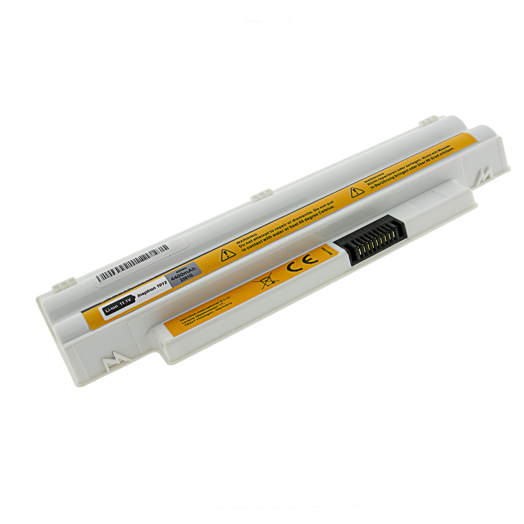 Baterija za Dell Inspiron Mini 1012 / 1018, bela, 4400 mAh - slika 3