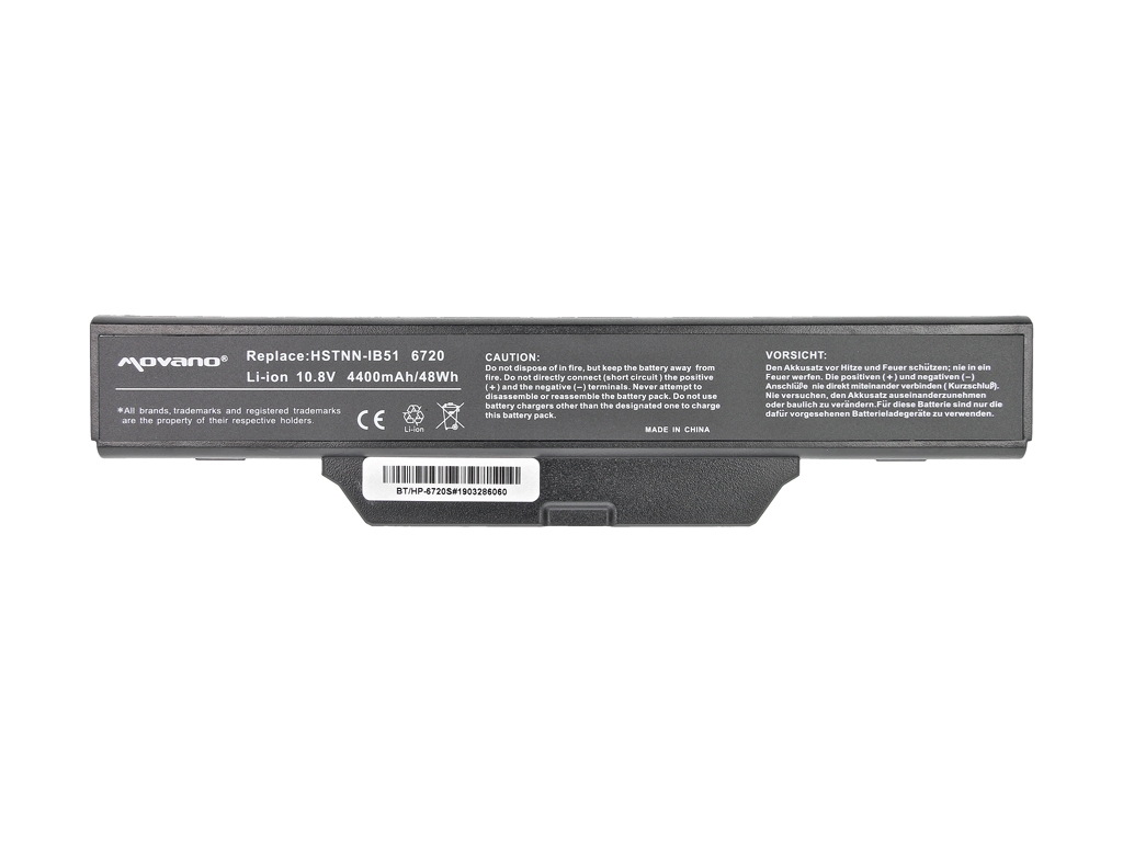 Baterija za HP Compaq 6720s / 6730s / 6820s / 6830s, 10.8 V, 4400 mAh - slika 5