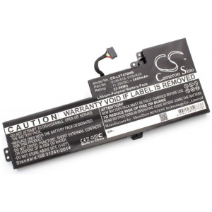 Opis:Nadomestna baterija je izdelana po zasnovi in tehnologiji nemškega proizvajalca VHBW, kar zagotavlja odlično kvalitetoNajsodobnejša tehnologija omogoča veliko ciklov polnjenja in praznjenjaLi-Polymer celice so prijazne okolju, obenem pa zagotavljajo delovanje brez spominskega učinkaTermično stikalo ščiti baterijske celice pred pregrevanjem, prenapolnitvijo in kratkim stikomVisoka kapaciteta baterije, podaljšan čas delovanja pri mirovanju naprave, zelo počasno samopraznjenje100% kompatibilnost z originalno baterijoBaterijo polnimo z originalnim ali nadomestnim polnilcemCertifikati CE in ROHSOriginalne oznake:01AV41901AV42001AV42101AV489SB10K97576SB10K97577SB10K97578Primerno za:Lenovo:ThinkPad T470, ThinkPad T480Lastnosti:Proizvajalec: VHBWBarva: črnaVrsta: Li-PolymerNapetost: 11,25 VKapaciteta: 2.050 mAh (23,06 Wh)