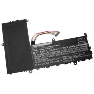 <b>Opis:</b><br><ul><li>Nadomestna baterija je izdelana po zasnovi in tehnologiji nemškega proizvajalca VHBW, kar zagotavlja odlično kvaliteto<br></li><li>Najsodobnejša tehnologija omogoča veliko ciklov polnjenja in praznjenja<br></li><li>Li-Polymer celice so prijazne okolju, obenem pa zagotavljajo delovanje brez spominskega učinka<br></li><li>Termično stikalo ščiti baterijske celice pred pregrevanjem, prenapolnitvijo in kratkim stikom<br></li><li>Visoka kapaciteta baterije, podaljšan čas delovanja pri mirovanju naprave, zelo počasno samopraznjenje<br></li><li>100% kompatibilnost z originalno baterijo</li><li>Baterijo polnimo z originalnim ali nadomestnim polnilcem</li><li>Certifikati CE in ROHS</li></ul><br><p><b>Originalne oznake:</b></p><ul><li>0B200-0124000</li><li>C21N1414</li><li>C21-N1414</li></ul><br><br><p><b>Primerno za:</b></p><ul></ul><br>Asus:<br><ul><li>EeeBook X205, EeeBook X205TA, CKSE321D1<br></li></ul><br><b>Lastnosti:</b><ul><li>Proizvajalec: VHBW</li><li>Barva: črna</li><li>Vrsta: Li-Polymer</li><li>Napetost: 7,6 V</li><li>Kapaciteta: 4.800 mAh (36,48 Wh)</li></ul><br>