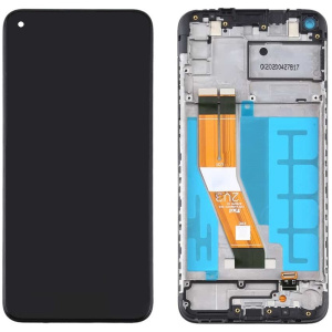 <p>Originalni servisni paket proizvajalca Samsung (OEM), ki vsebuje sprednji del telefona (steklo in LCD zaslon) z okvirjem.</p><p>Primeren je za mobilne telefone Samsung, zamenjavo pa lahko opravite kar sami in pri tem še privarčujete.</p><p><b>Opomba:</b>&nbsp;Garancija na izdelek ne velja, v kolikor je izdelek poškodovan zaradi menjave, opravljene s strani nepooblaščene osebe.</p><p><b>Originalne oznake:</b></p><ul><li>GH81-18760A<br></li></ul><br><p><b>Primerno za:</b><br></p><br><br><p>Samsung:</p><br><br><ul ><li>Galaxy A11,&nbsp;SM-A115F/DS, SM-A115F, SM-A115M, SM-A115M/DS, SM-A115U, SM-A115A, SM-A115AZ, SM-A115U1, SM-A115W, SM-A115AP, SM-S115DL</li></ul><br><b>Lastnosti:</b><ul><li>Proizvajalec: Samsung (OEM)</li><li>Barva: črna (black)</li><li>Zaslon: 6,4"</li></ul><br>