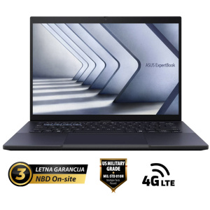 ASUS ExpertBook B3 14" (35,56cm) WUXGA Core Ultra 7 155H 32GB 1TB 4G Win11 Pro prenosni računalnik B3404CMA-4G-WB75D0X