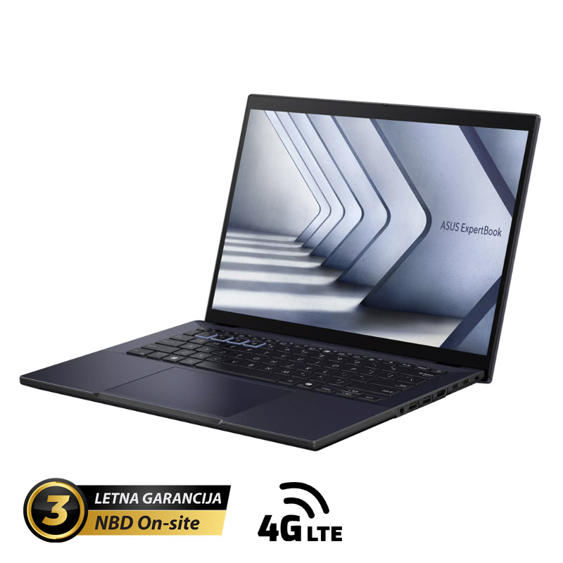 ASUS ExpertBook B3 14" (35,56cm) WQXGA Core Ultra 7 155H 16GB 1TB 4G Windows 11 Pro prenosni računalnik B3404CMA_L-QN0816X - slika 2
