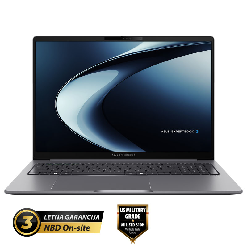 ASUS ExpertBook P3 16" (40,64cm) WUXGA Core i7-13620H 16GB 1TB Windows 11 Home prenosni računalnik P3605CVA-WB73D0H