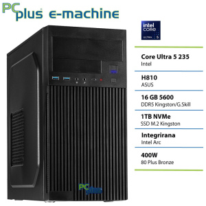 PCPLUS e-machine Ultra 5 235 16GB 1TB SSD namizni računalnik