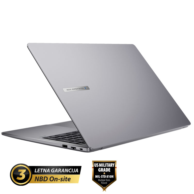 ASUS ExpertBook P3 16" (40,64cm) WUXGA Ryzen AI 5 330 16GB 1TB prenosni računalnik Windows 11 Home PM3606CKA-WB63D0H - slika 2