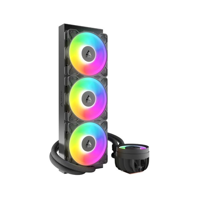 ARCTIC LIQUID FREEZER III PRO 360mm A-RGB vodno hlajenje za INTEL/AMD procesorje (črn) - slika 2