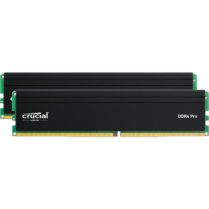 Crucial Pro 64GB Kit (2x32GB) DDR4-3200 DIMM PC4-25600 CL22