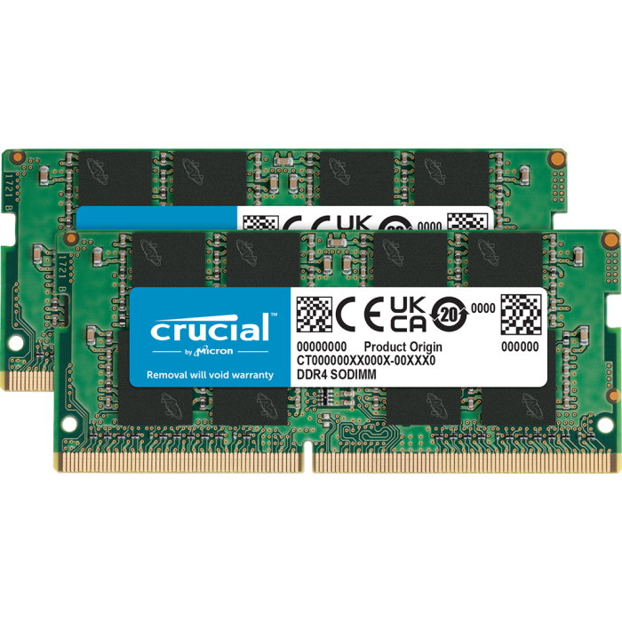 Crucial 32GB Kit (2x16GB) DDR4-3200 DIMM PC4-25600 CL22, 1.2V - slika 3